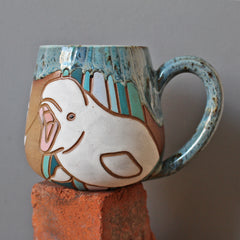 Beluga Whale Mug | 16 oz