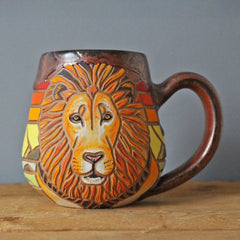 Lion Mug | 16 oz