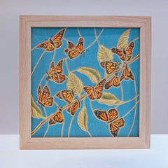 Monarch Migration Framed Plaque