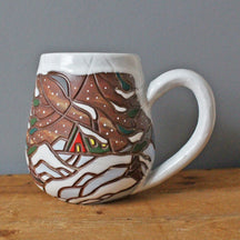 Snowy Aframe Mug 2 | 14 - 16 oz
