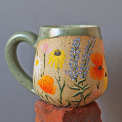 Wildflower Mug 1 | 12 - 14 oz