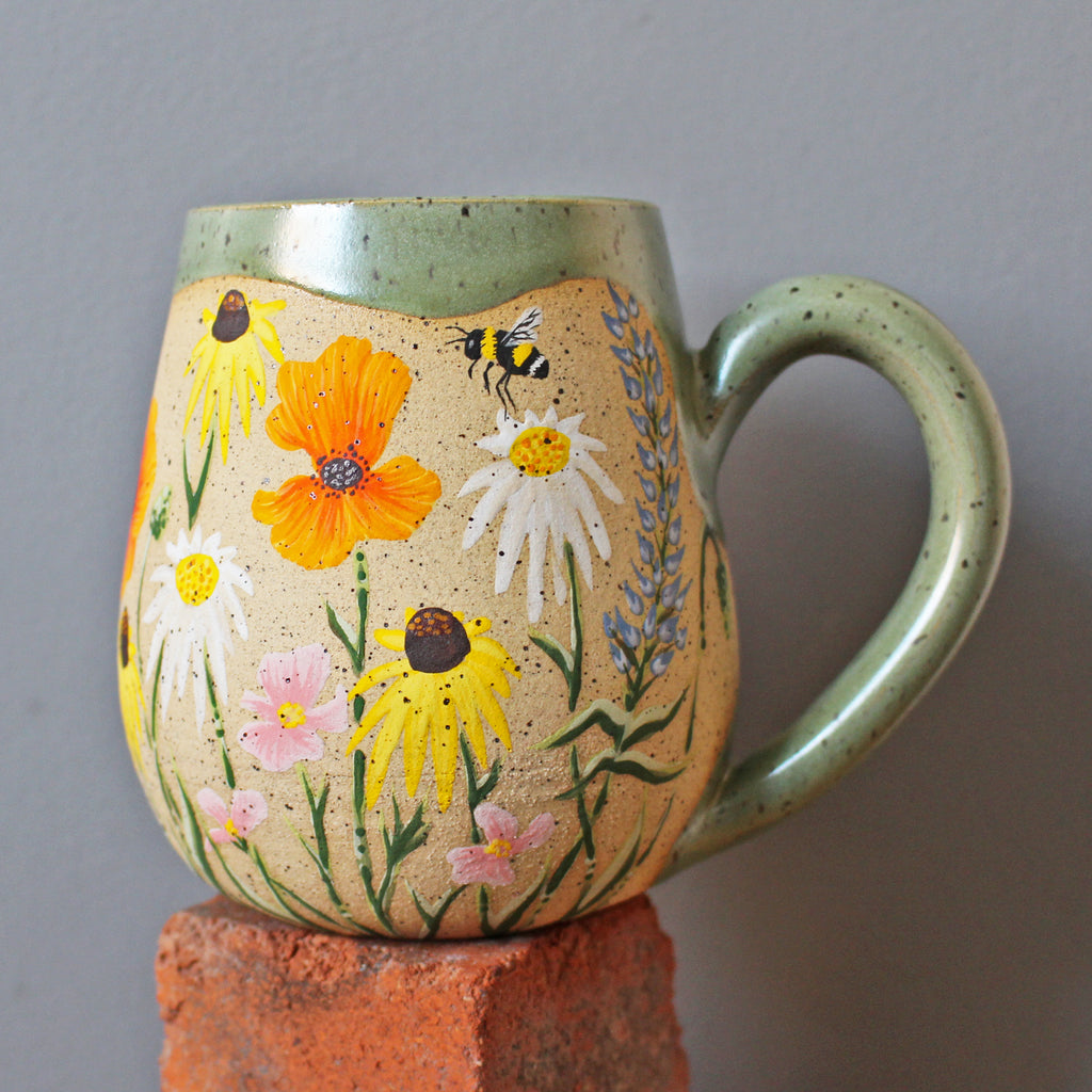 Wildflower Mug 4 | 16 - 18 oz